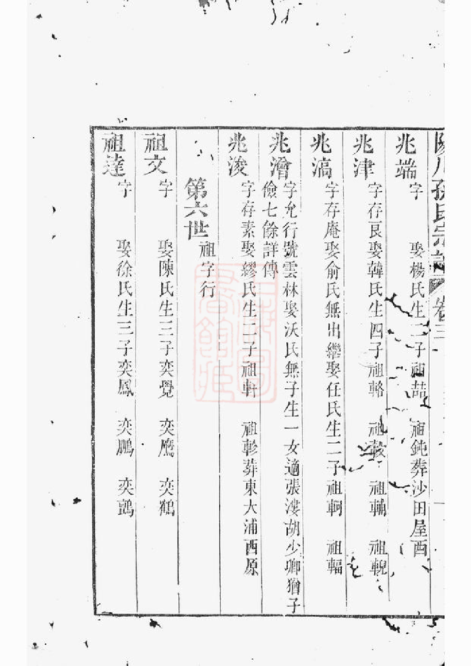 0171.阳川孙氏宗谱： 十八卷，首一卷：[绍兴].pdf_第3页