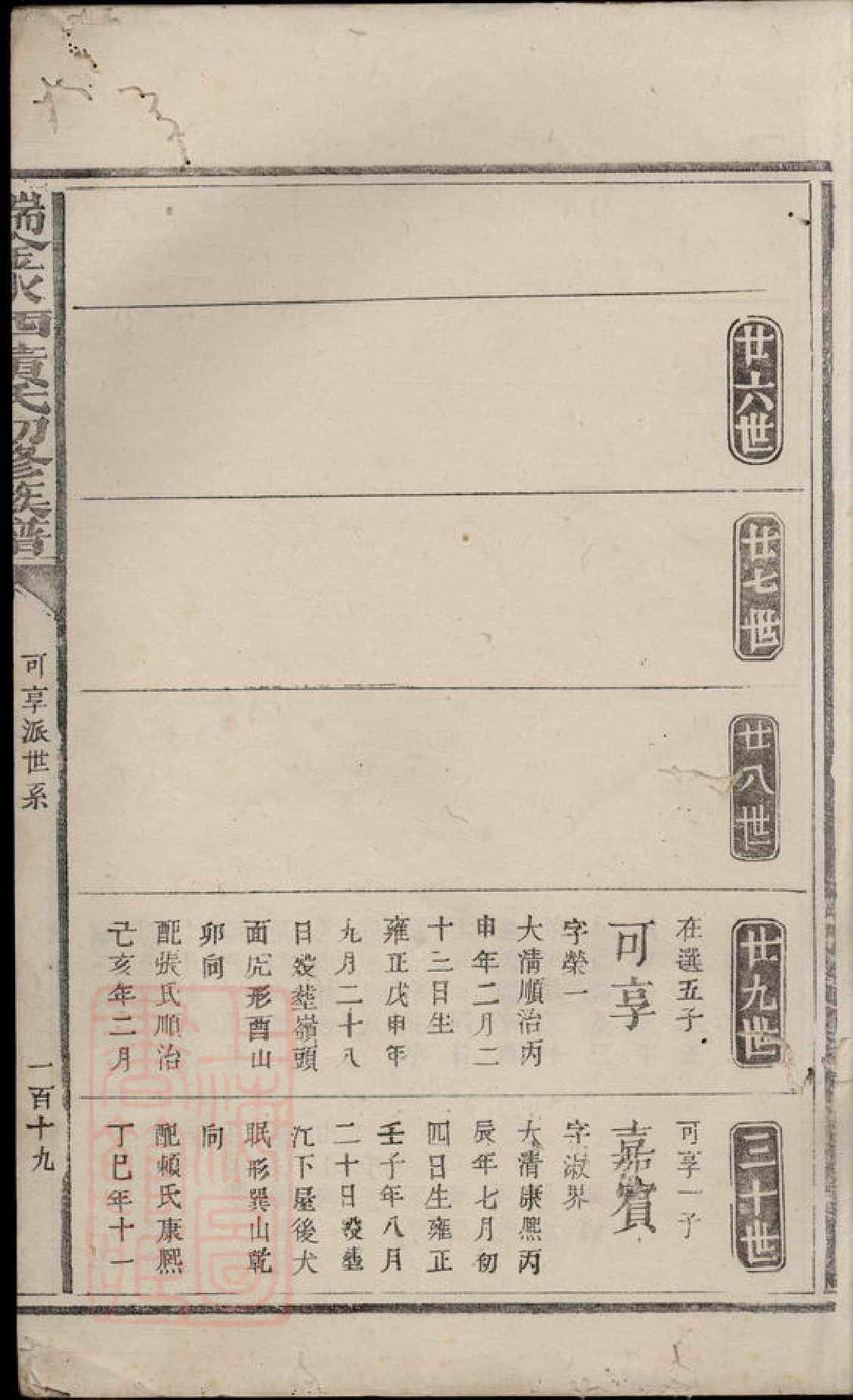 0269.瑞金水西黄氏初修族谱： [瑞金] 不分卷.pdf_第3页