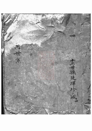 0491.清河世系： 一卷：[吴江].pdf