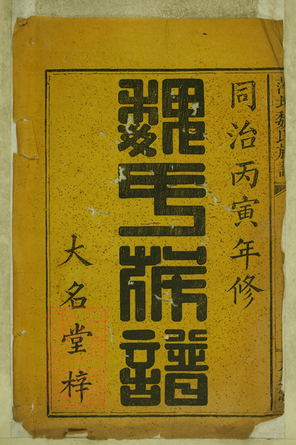 4012.萍北魏氏族谱： [萍乡].pdf_第2页