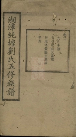 3417.湘潭纯塘刘氏五修族谱.pdf