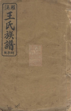 8238.宜邑罗溪王氏族谱： 系图五卷，系表五卷，首一卷，末一卷：[江西宜春].pdf