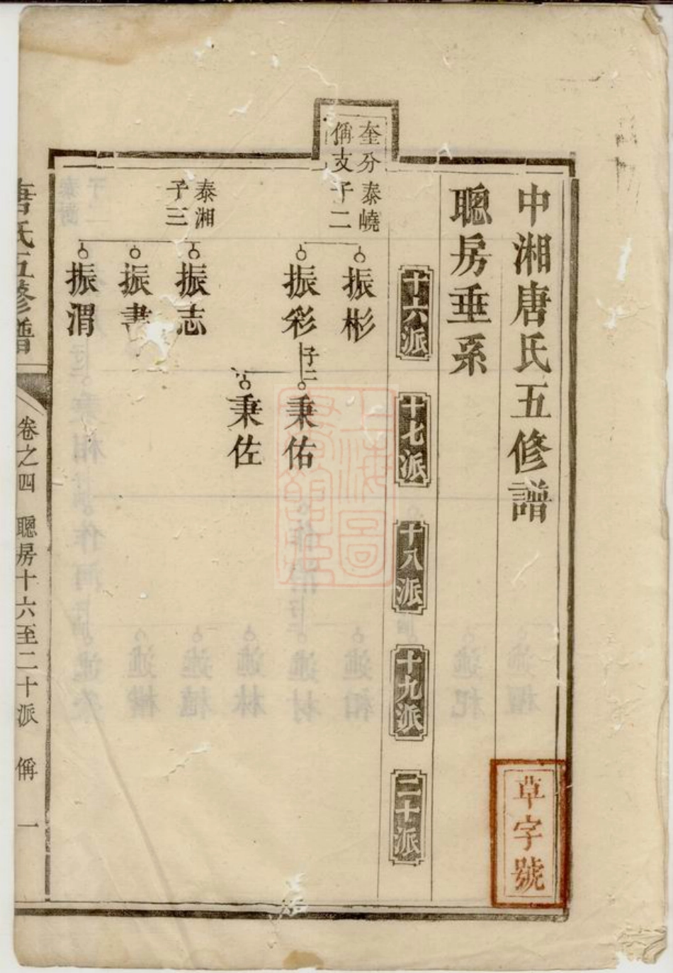 8000.中湘唐氏五修谱： [湘潭].pdf_第2页