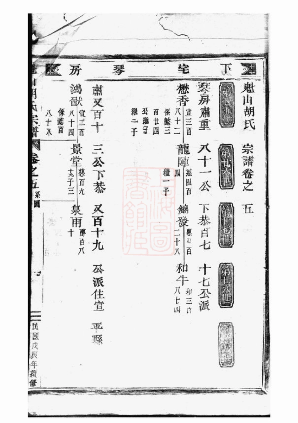 7437.魁山胡氏宗谱： [永康].pdf_第3页