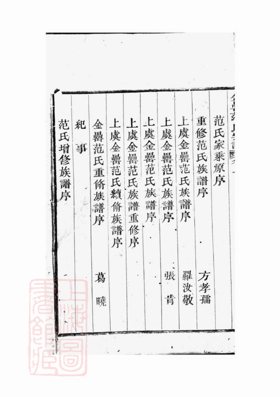 6960.古虞金罍范氏宗谱： 十四卷：[上虞].pdf_第3页