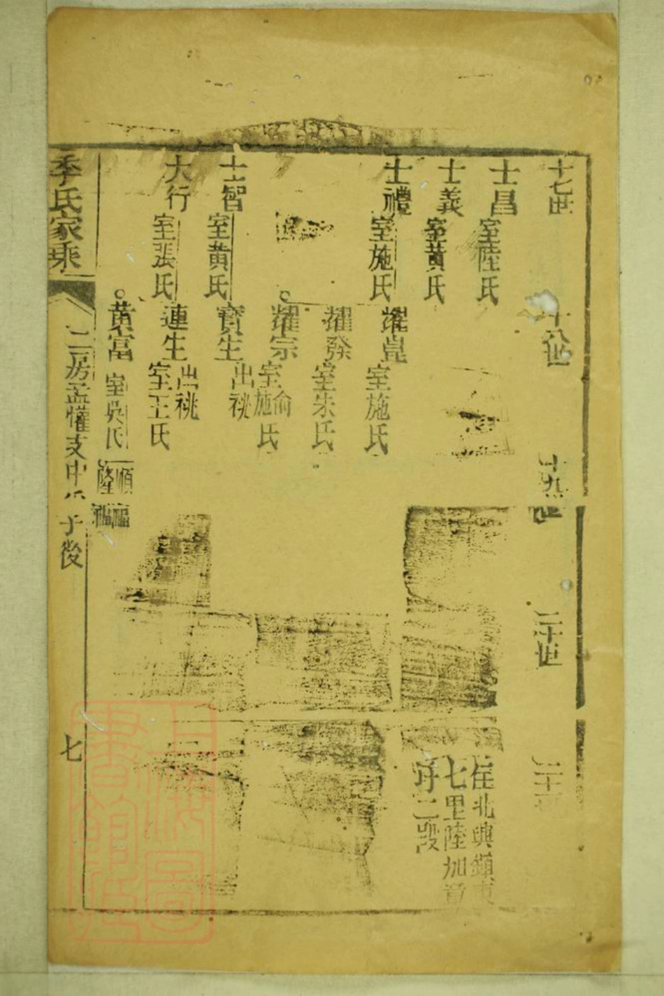 7067.季氏家乘： 不分卷：[崇明].pdf_第3页