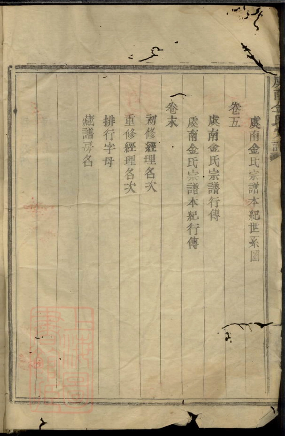 7076.虞南金氏宗谱： 五卷，首一卷，末一卷：[上虞].pdf_第3页