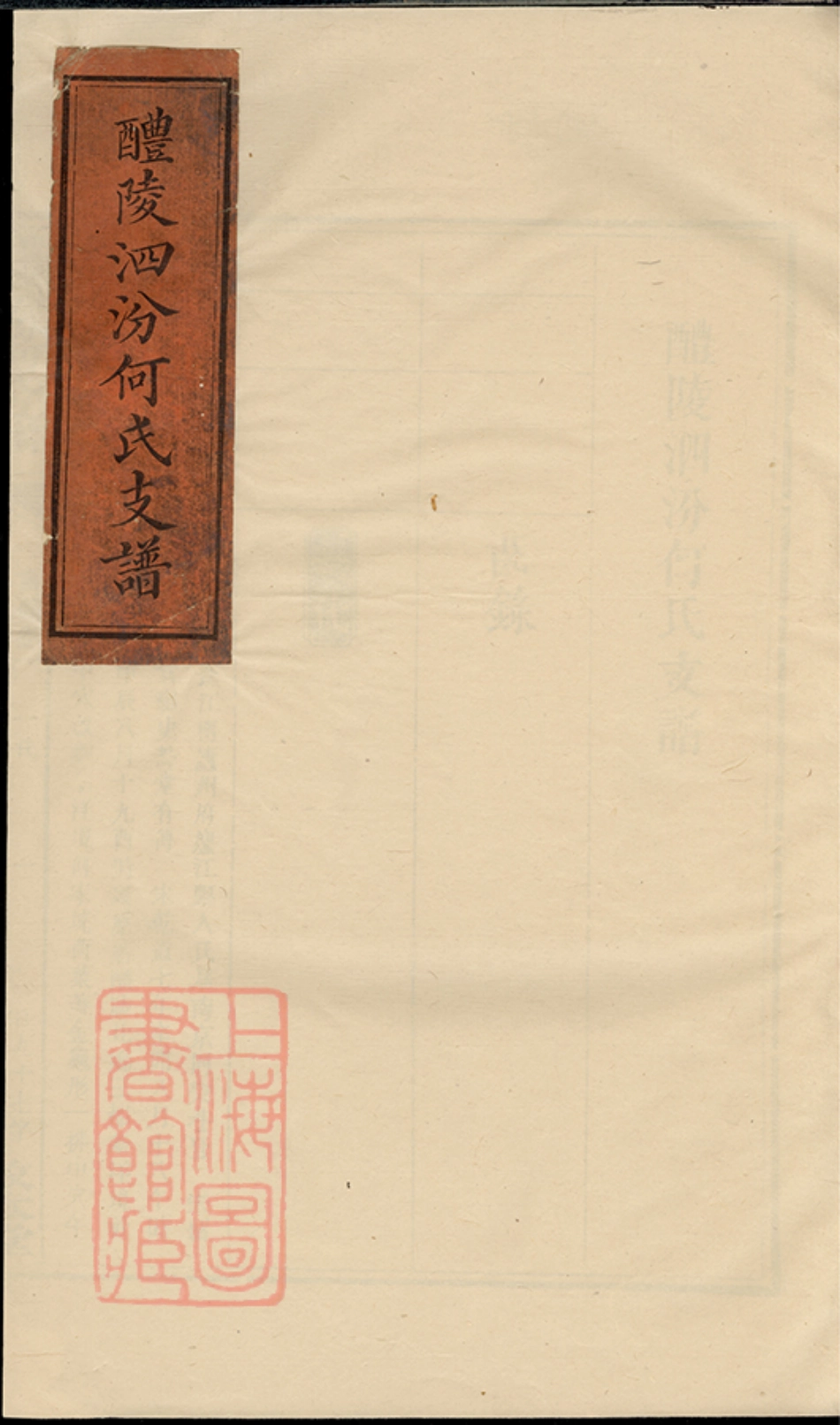 6660.醴陵泗汾何氏支谱.pdf_第1页