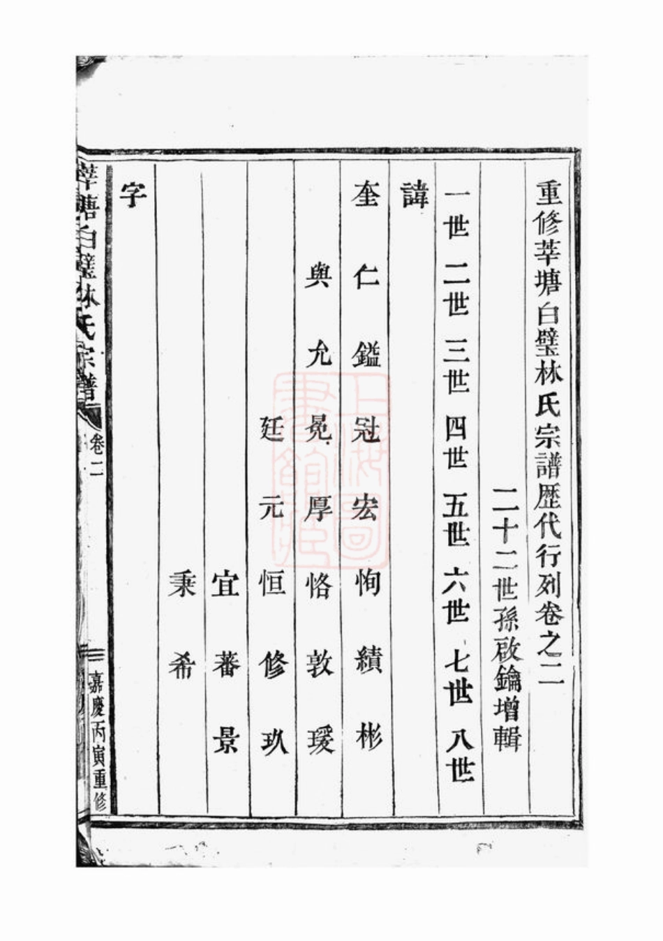 6993.莘塘白璧林氏宗谱： [太平].pdf_第2页