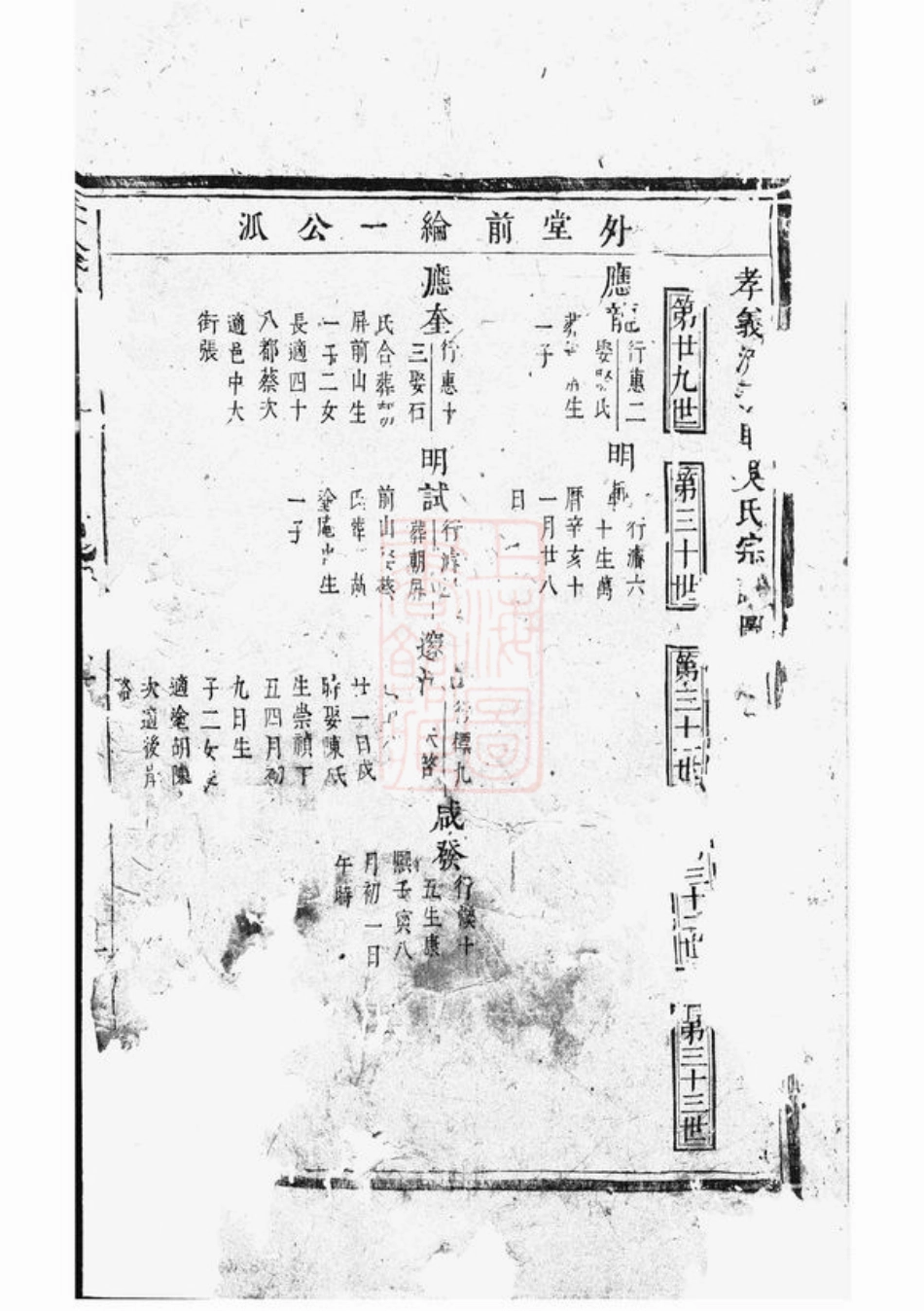 6477.孝义流子里吴氏宗谱： [诸暨].pdf_第2页