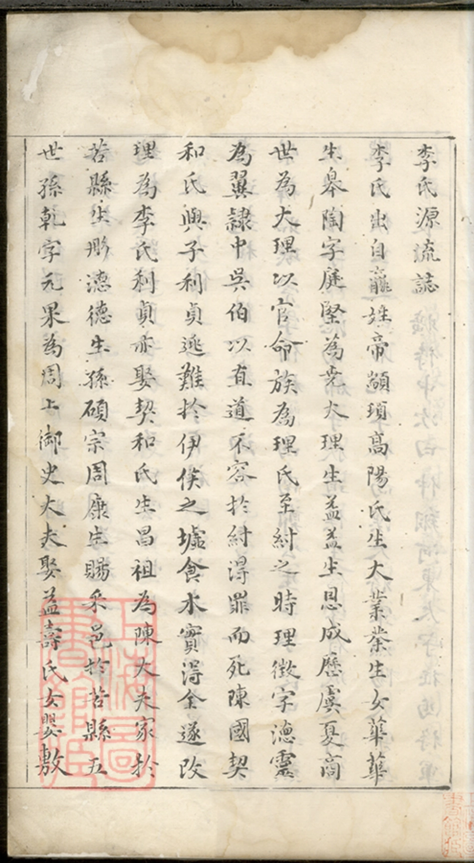 5980.休易村李氏族谱： 不分卷：[休宁].pdf_第2页