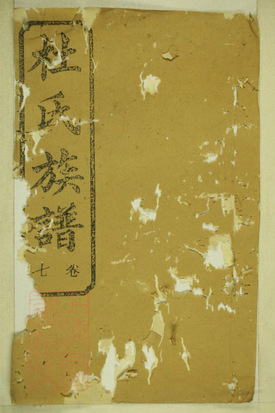 5877.杜氏族谱： [桃源].pdf_第1页