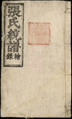 5712.张氏统谱输录： [浮梁].pdf