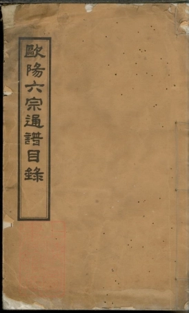 3170.欧阳六宗通谱目录： [安福、庐陵].pdf