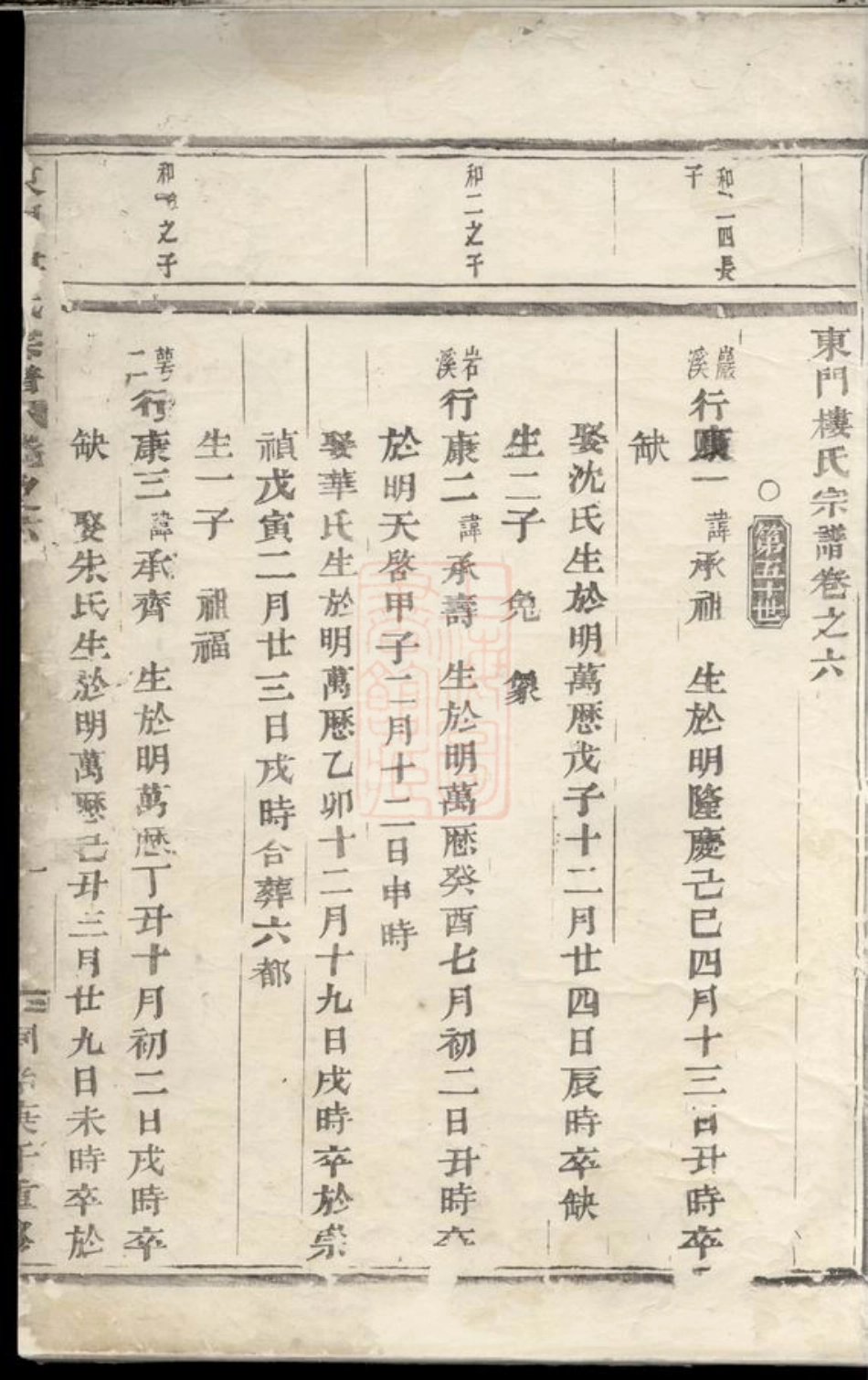 3097.东门楼氏宗谱： [义乌].pdf_第2页
