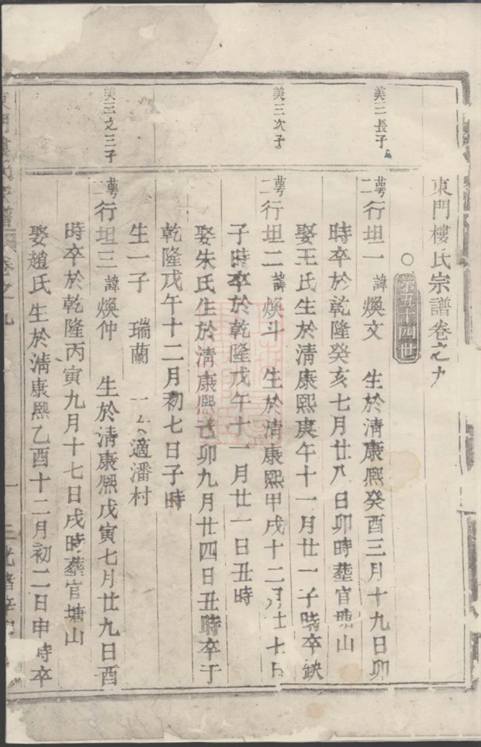 3098.东门楼氏宗谱： [义乌].pdf_第3页