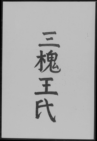 浙江三槐王氏, 1, 1600-2003.pdf