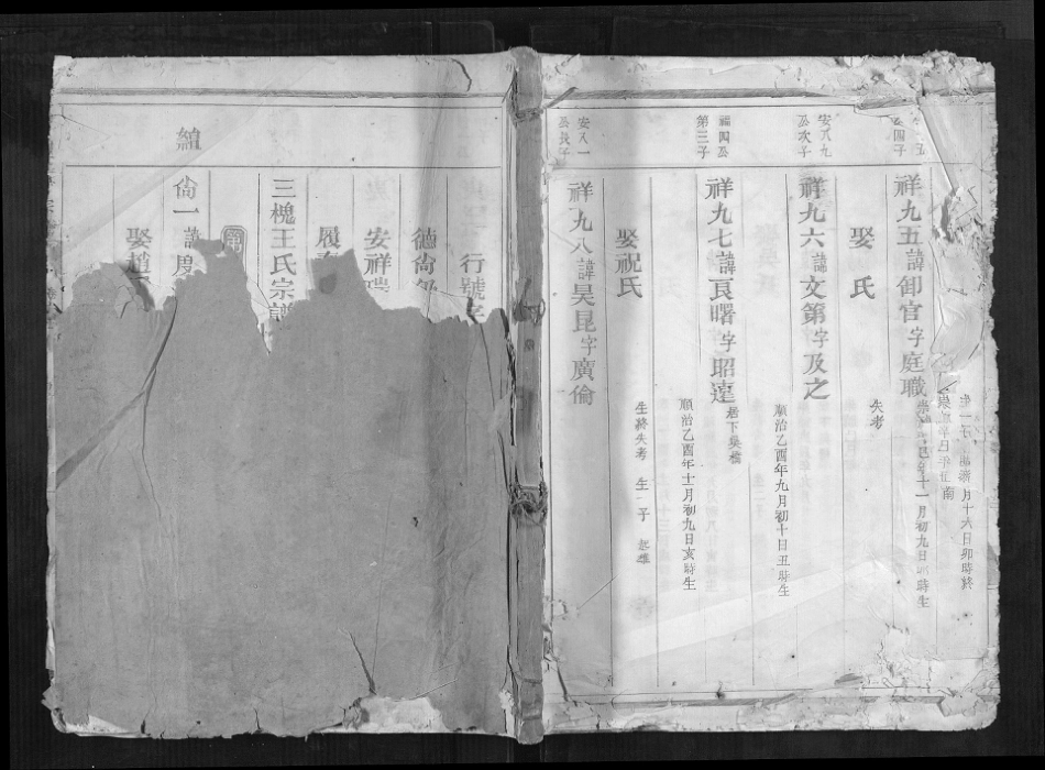 浙江三槐王氏宗譜[4卷], 5, 1365–1916.pdf_第1页