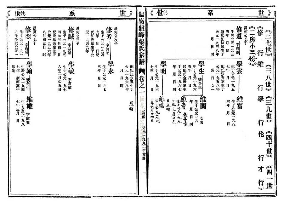 liang梁_溫嶺盤峰梁氏宗譜08.pdf_第3页