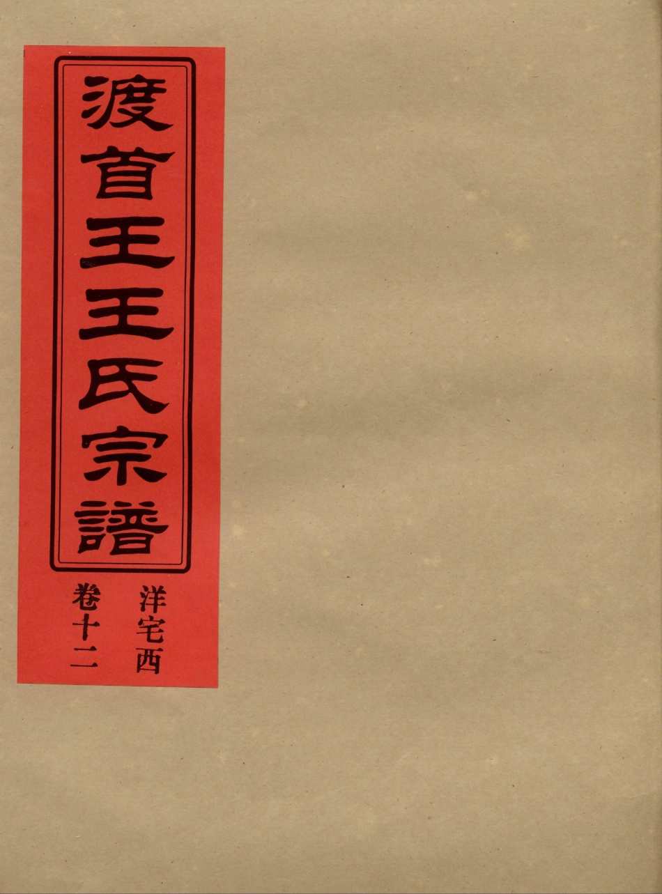 wang王_渡首王王氏宗譜13.pdf_第1页