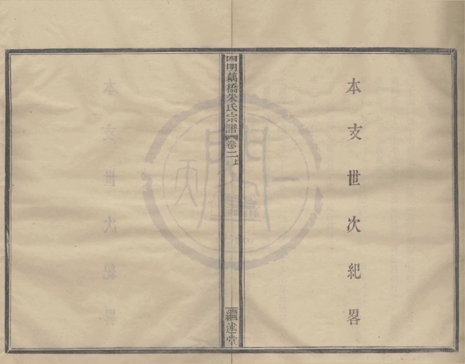 山东四明藕桥朱氏宗谱3.pdf_第1页