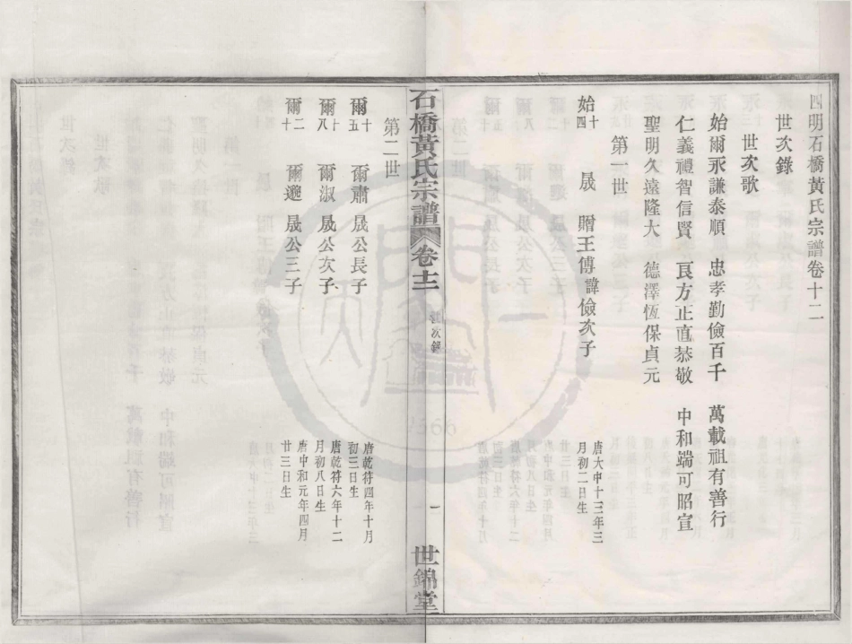 山东四明石桥黄氏宗谱12.pdf_第1页