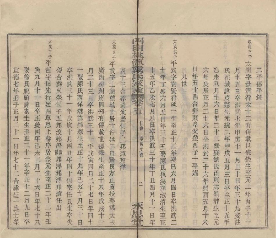 山东四明桃源派戴氏家乘4.pdf_第2页