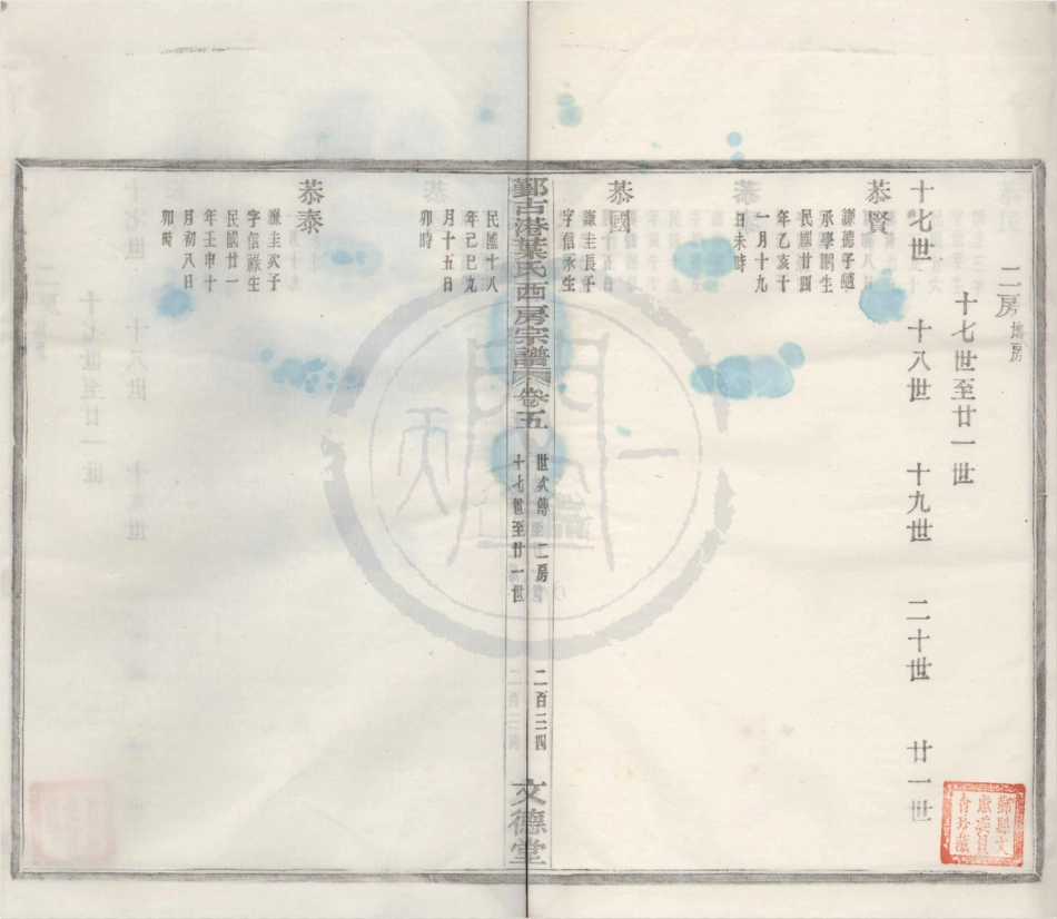 山东鄞古港叶氏西房宗谱4.pdf_第1页