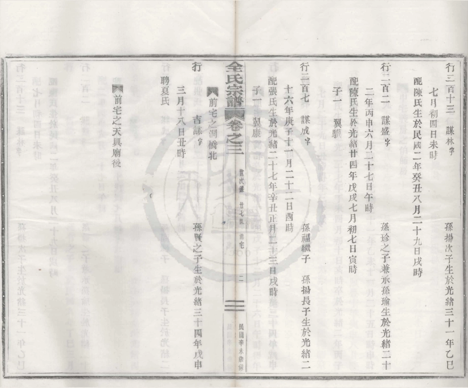 山东鄞县桓溪全氏宗谱4.pdf_第2页