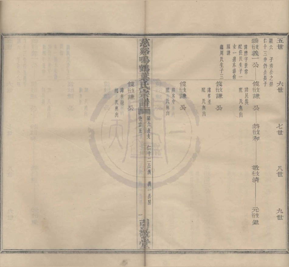 山东慈溪呜鹤叶氏宗谱16.pdf_第2页