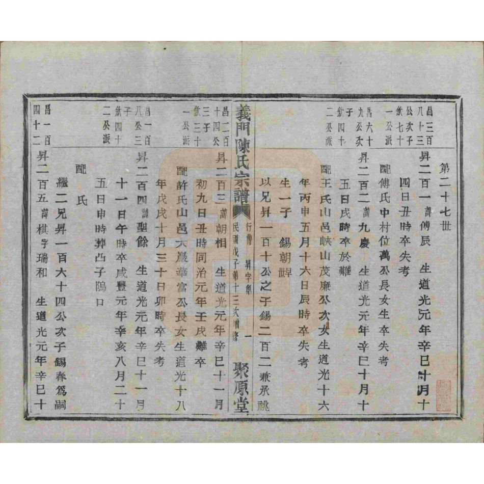 山东浙江诸暨义门陈氏宗谱87.pdf_第2页