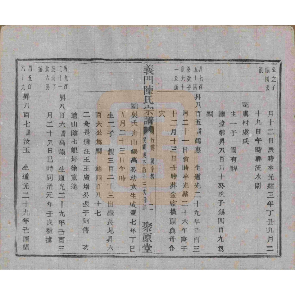 山东浙江诸暨义门陈氏宗谱89.pdf_第3页
