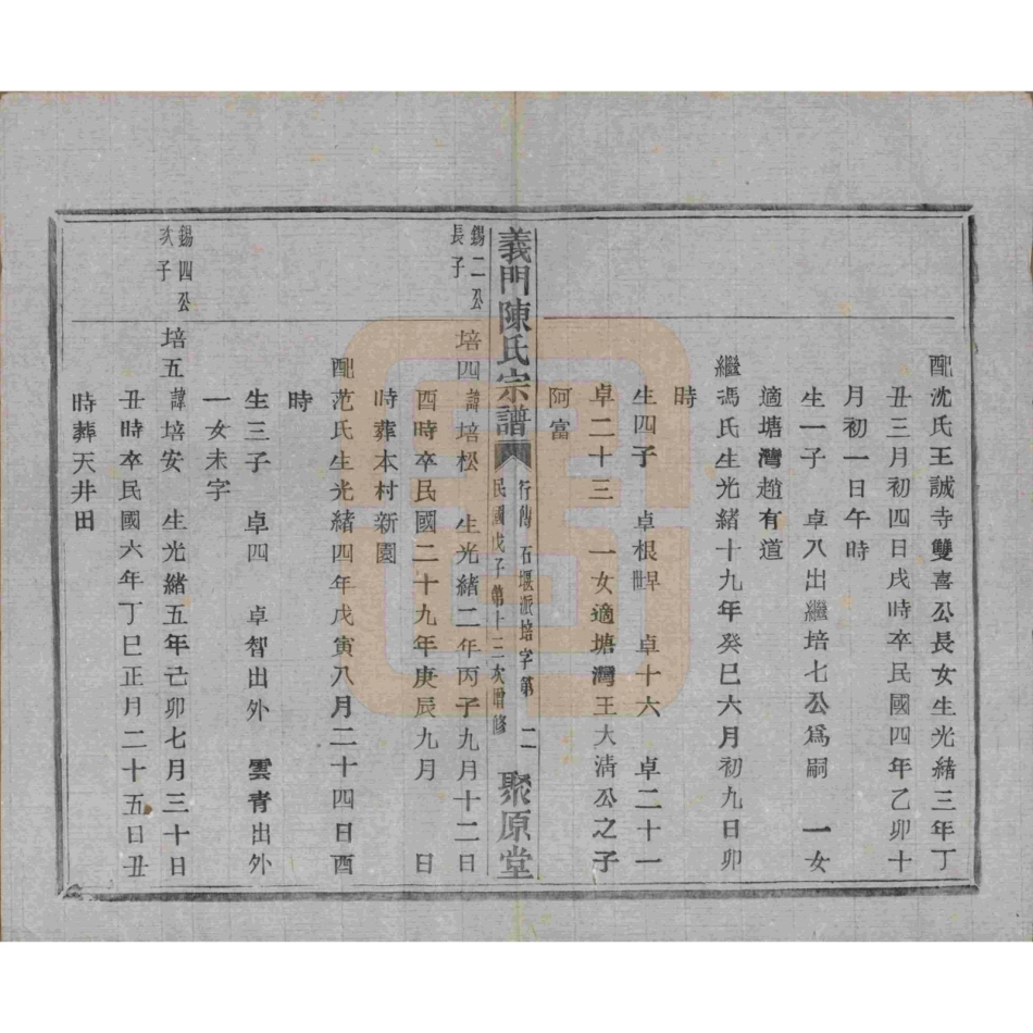 山东浙江诸暨义门陈氏宗谱95.pdf_第3页