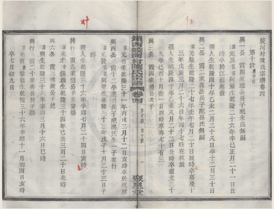 山东镇西蛟河村陈氏宗谱3.pdf_第1页