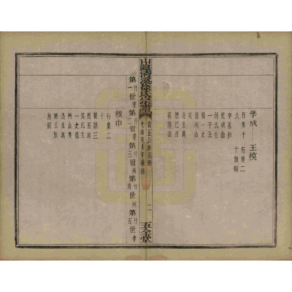 山东浙江山阴清溪徐氏宗谱13.pdf_第3页