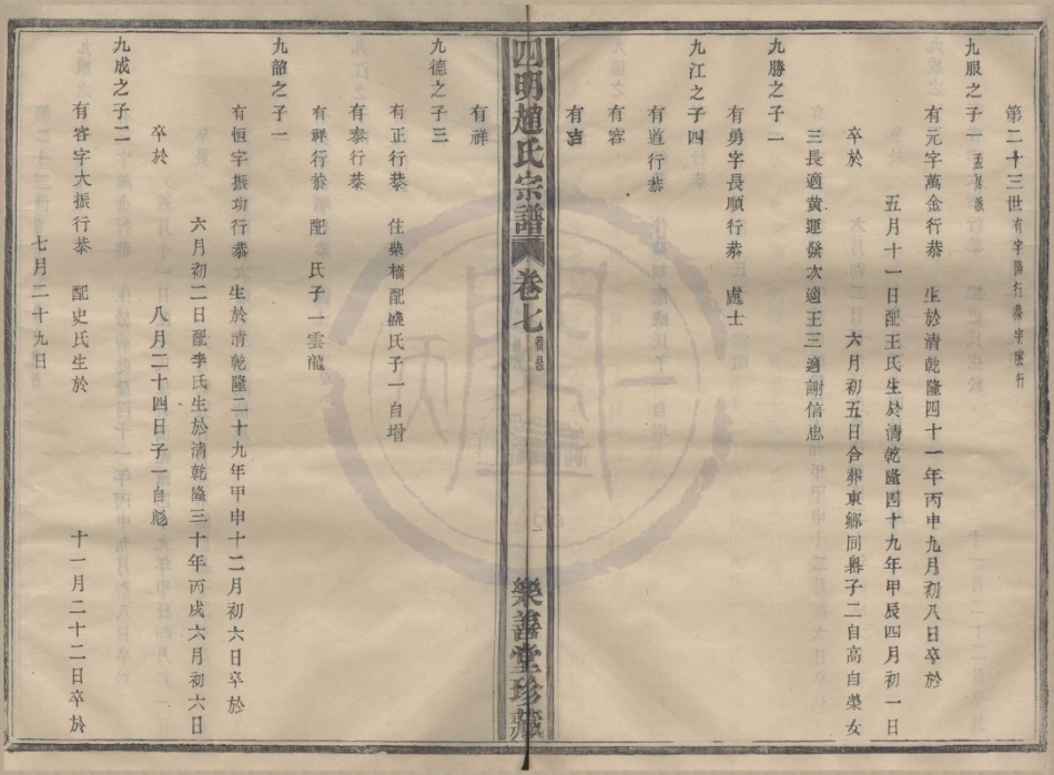 山东浙江四明赵氏宗谱13.pdf_第1页