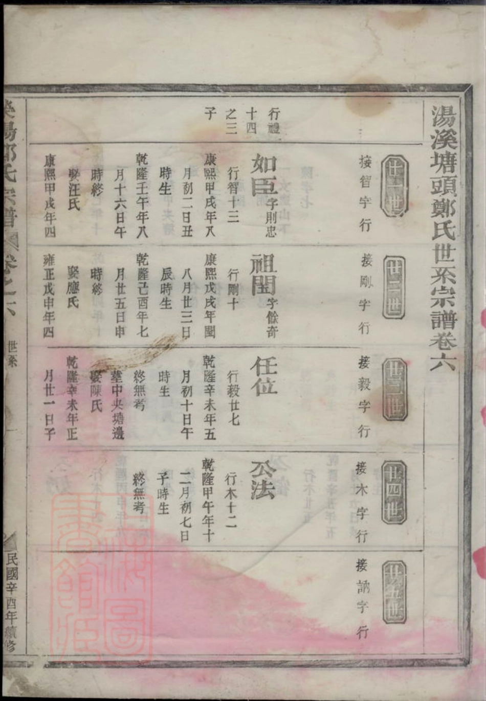 2894.汤溪塘头郑氏宗谱.pdf_第3页
