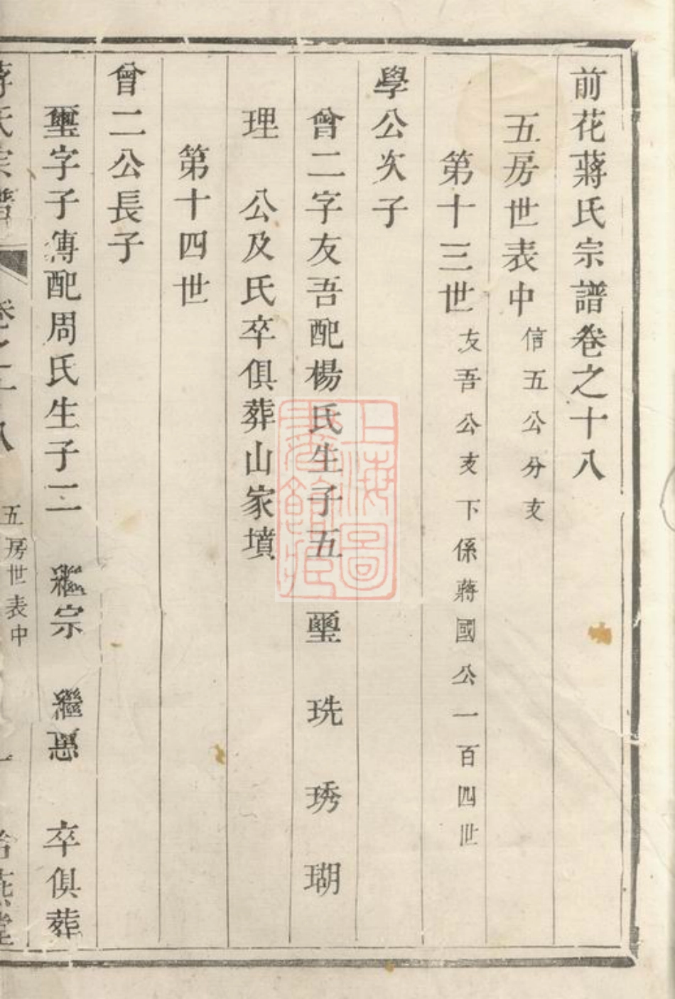2751.前花蒋氏宗谱： 三十卷，末一卷：[溧阳].pdf_第2页