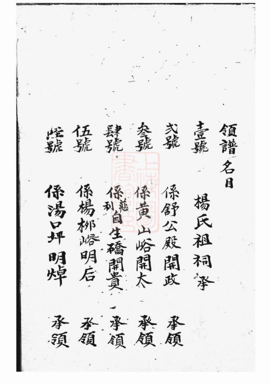 2328.杨氏族谱： 不分卷.pdf_第2页