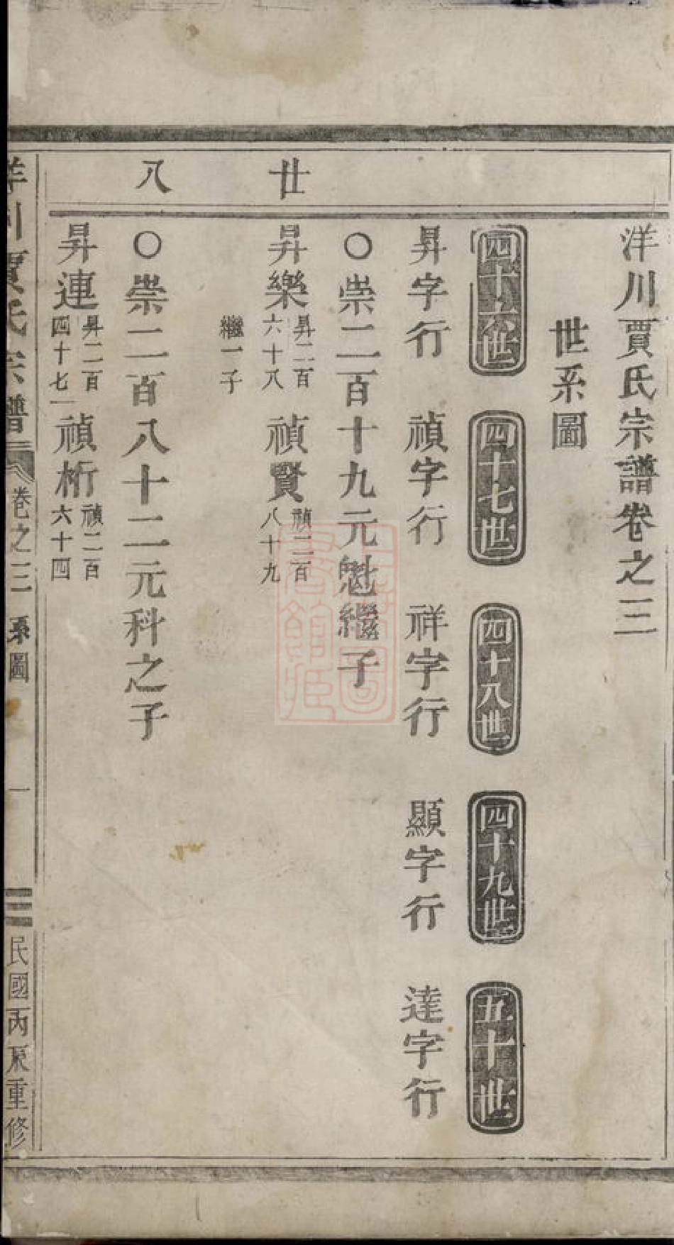 2374.洋川贾氏宗谱： [义乌].pdf_第2页