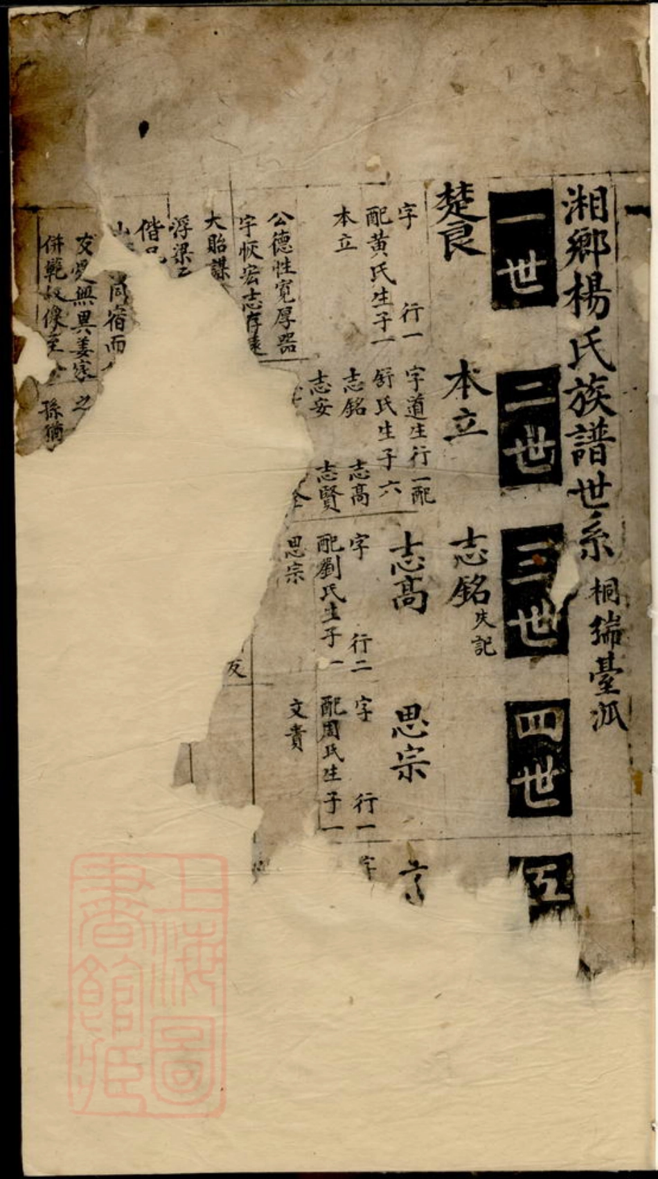2233.湘乡杨氏族谱： 不分卷.pdf_第2页