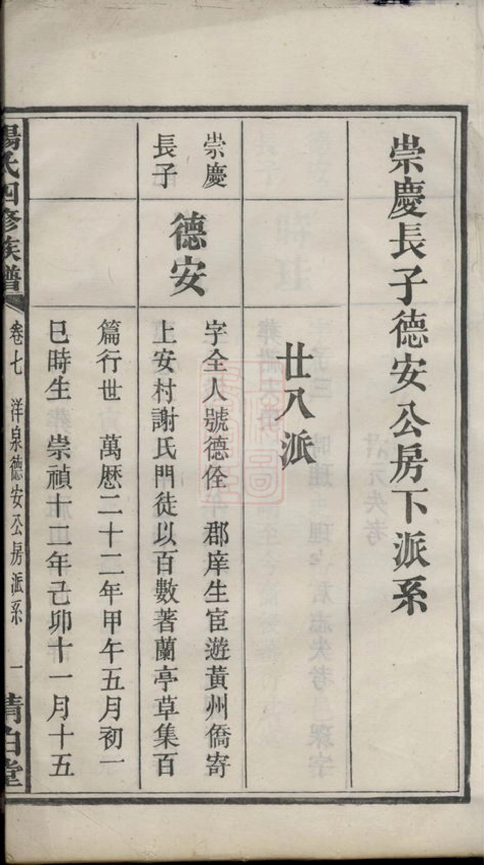2272.洋泉杨氏四修族谱： [宁乡].pdf_第3页