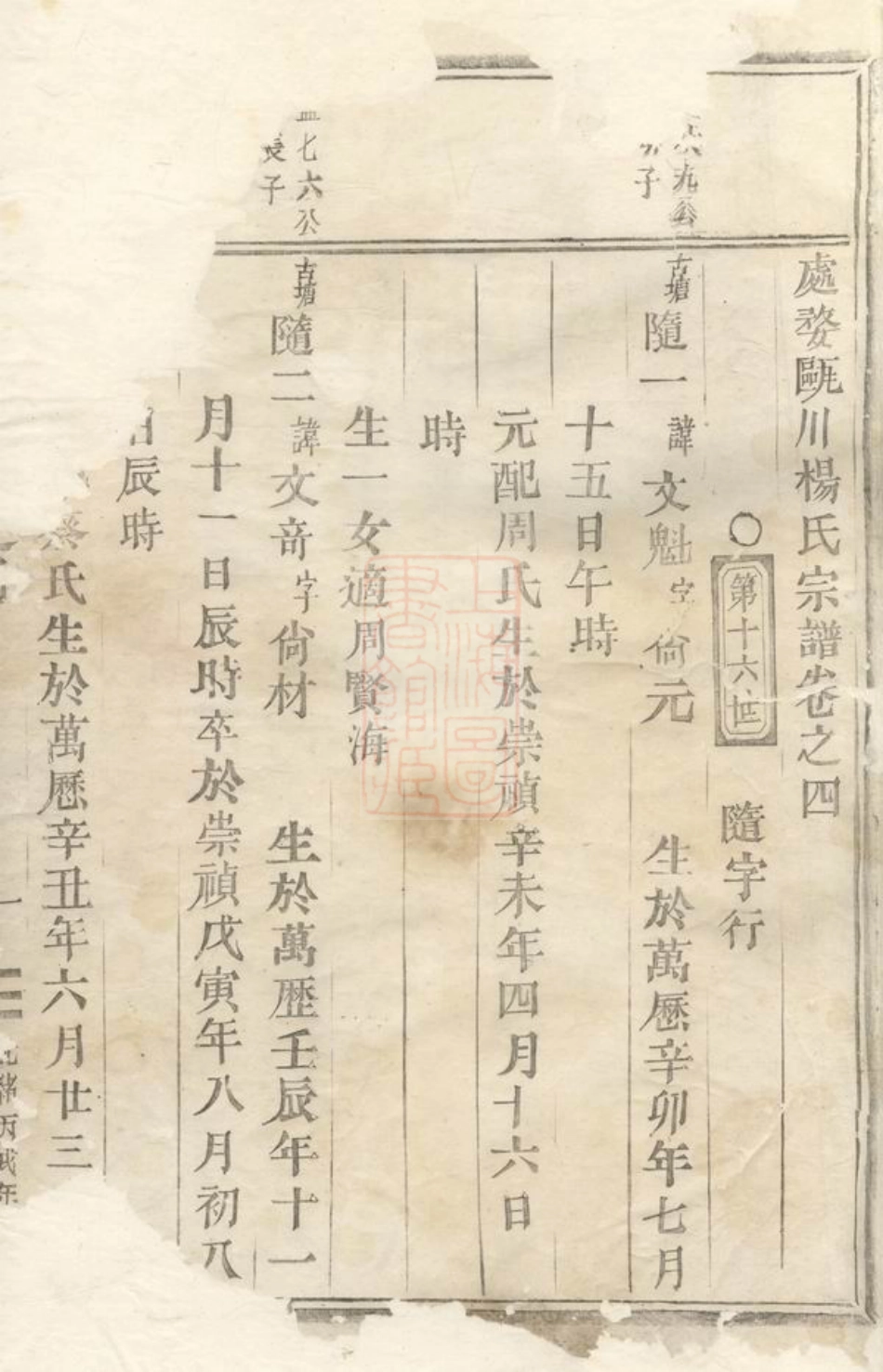 2312.处婺瓯川杨氏宗谱： [缙云].pdf_第2页