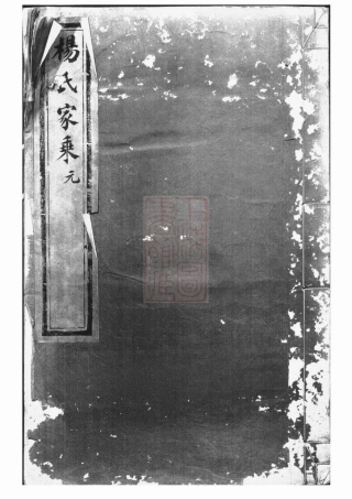 2175.杨氏家乘： 四卷：[江西南昌].pdf