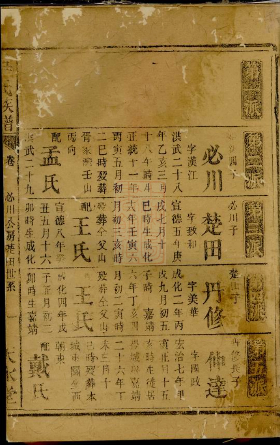 2039.尹氏族谱： 不分卷：[湘潭].pdf_第2页