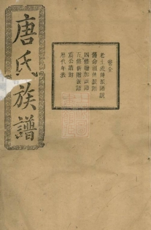 2093.唐氏五修族谱： [宁乡].pdf