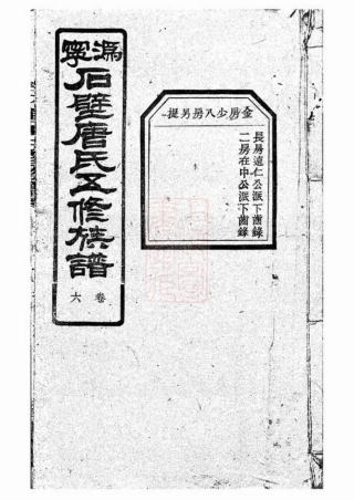 2088.沩宁石壁唐氏五修族谱： [宁乡].pdf