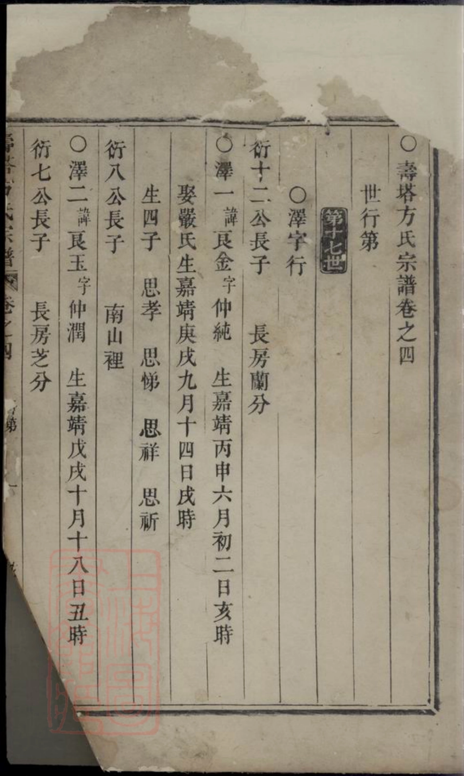 1967.寿塔方氏宗谱： [东阳].pdf_第2页