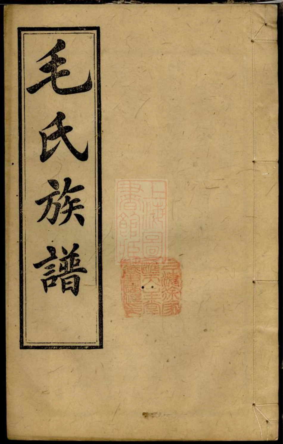 1878.毛氏族谱： 十七卷，首一卷：[长沙].pdf_第1页