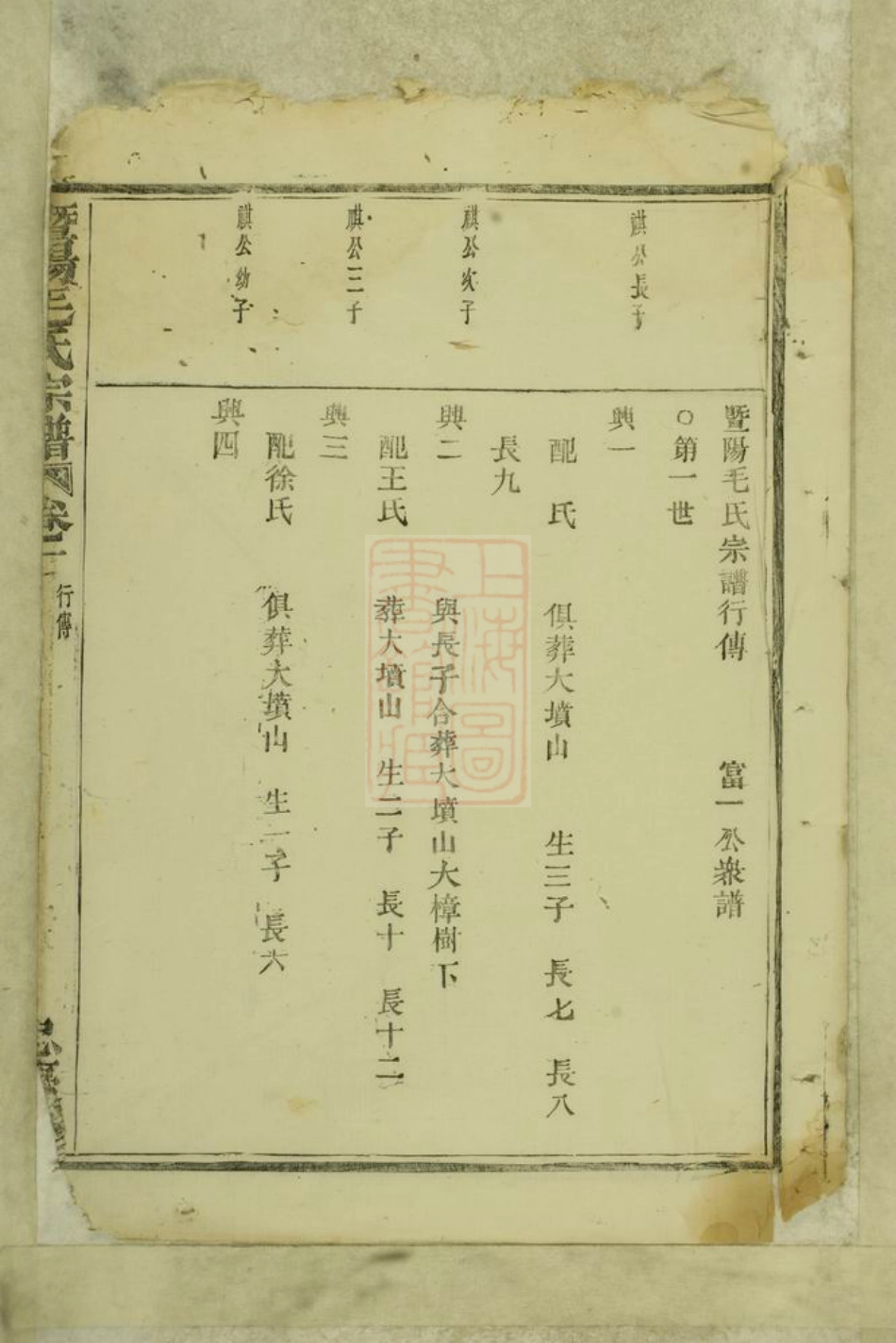 1904.暨阳毛氏宗谱： 二卷.pdf_第2页